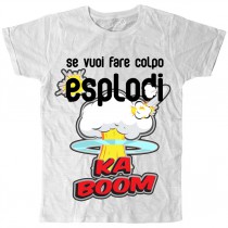 T-SHIRT UOMO "BOOM"
