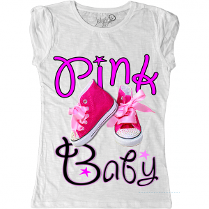 T-SHIRT BIMBA "PINK BABY"