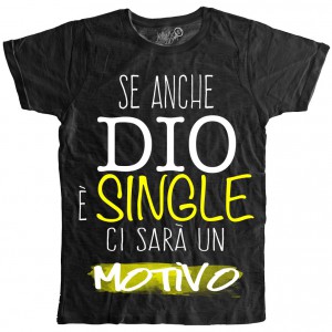 T-SHIRT UOMO "SINGLE"