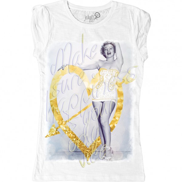 T-SHIRT DONNA "GOLDEN HAPPINESS"