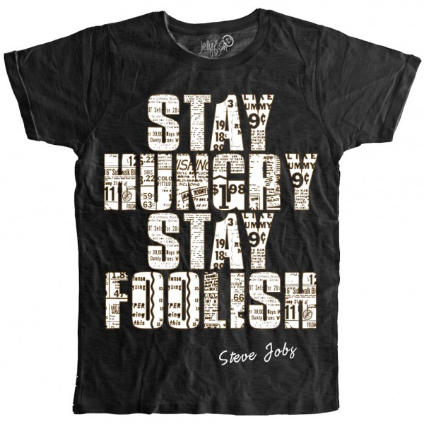 T-SHIRT UOMO "STAY HUNGRY"